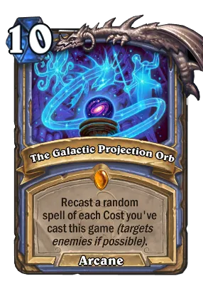 The Galactic Projection Orb Card Image
