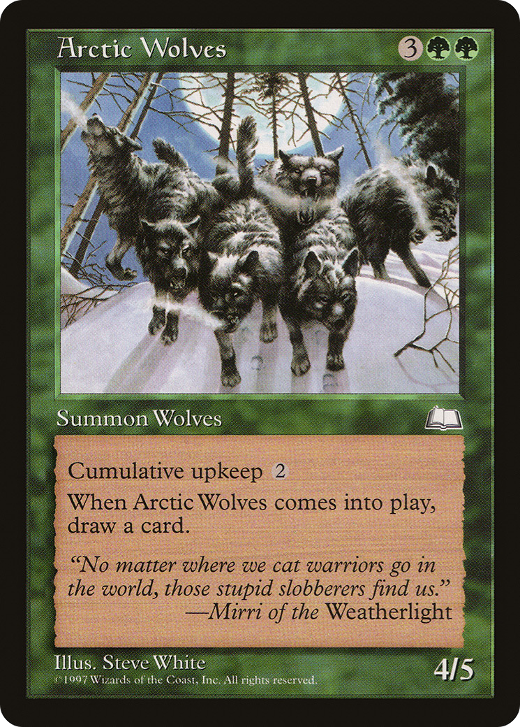 Arctic Wolves Card Image