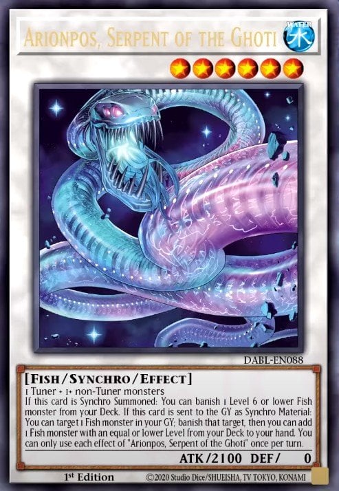 Arionpos, Serpent of the Ghoti Card Image