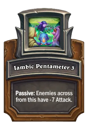 Iambic Pentameter 3 Card Image