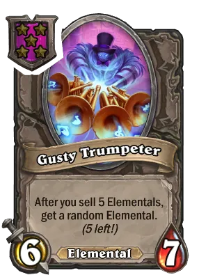 Gusty Trumpeter Card Image