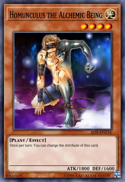 Homunculus the Alchemic Being Card Image