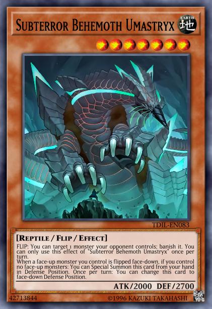 Subterror Behemoth Umastryx Card Image