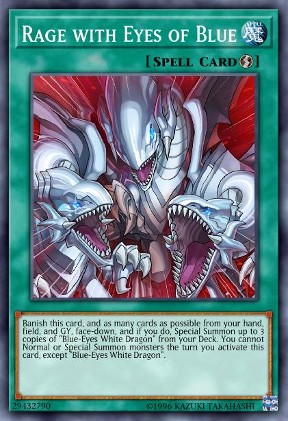 Rage with Eyes of Blue Card Image