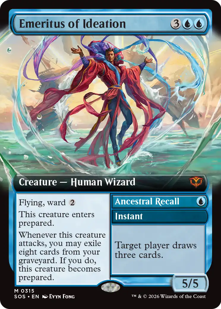 Ancestral Recall Magic: The Gathering card