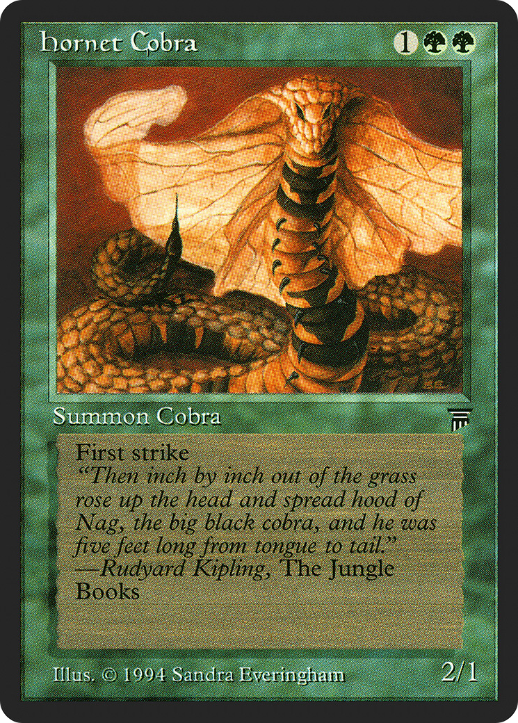 Hornet Cobra Card Image