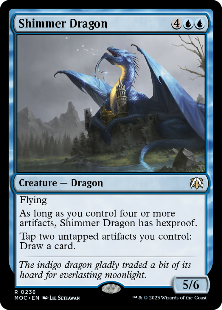 Shimmer Dragon Card Image