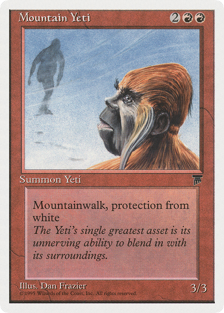 Mountain Yeti Card Image