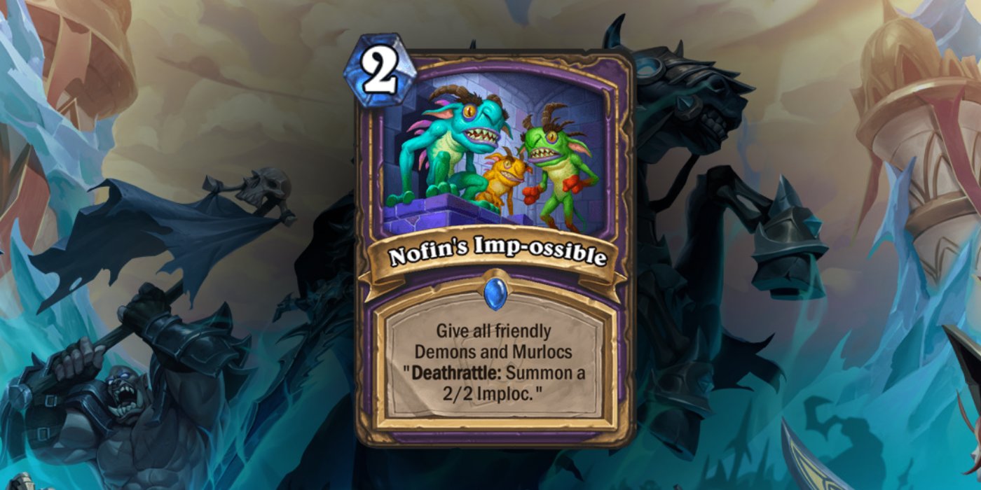 Nofin's Imp-ossible and 2 More New Warlock Cards Are Coming in Return to Naxxramas