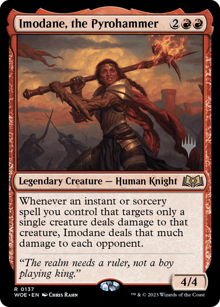 Imodane, the Pyrohammer Card Image