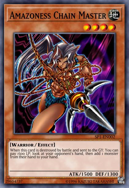 Amazoness Chain Master Card Image