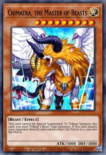 Chimaera, the Master of Beasts Card Image