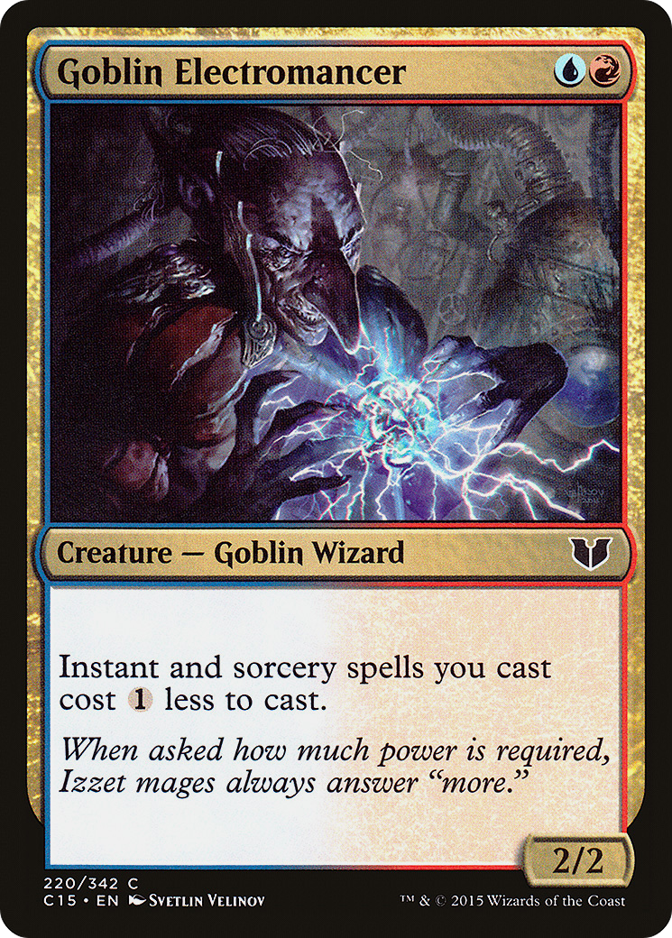 Goblin Electromancer Card Image