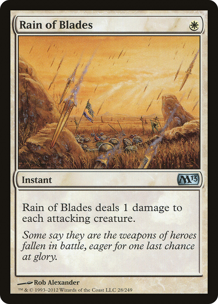 Rain of Blades Card Image