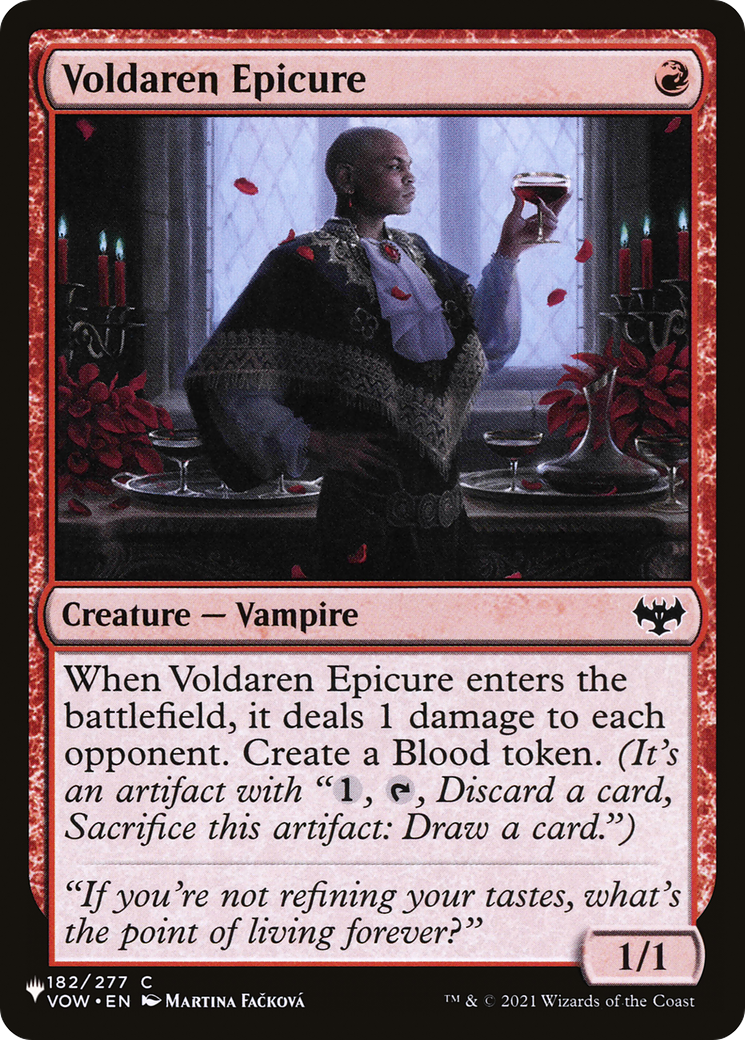 Voldaren Epicure Card Image