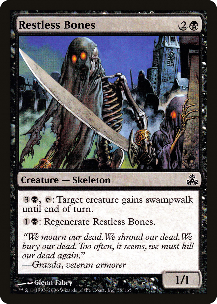 Restless Bones Card Image