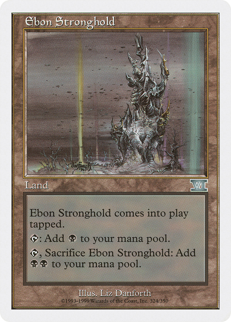 Ebon Stronghold Card Image