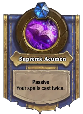 Supreme Acumen Card Image