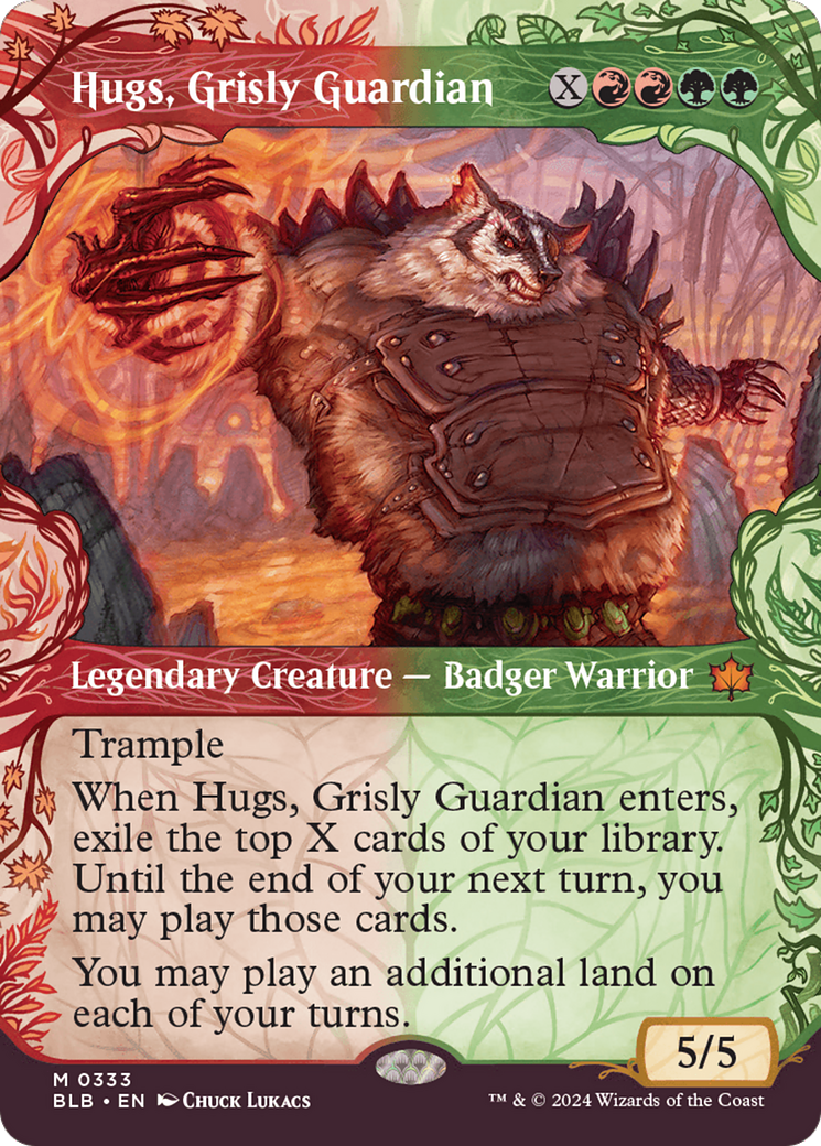 Hugs, Grisly Guardian Card Image