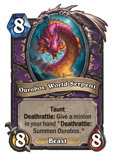 Ourobos, World Serpent Card Image