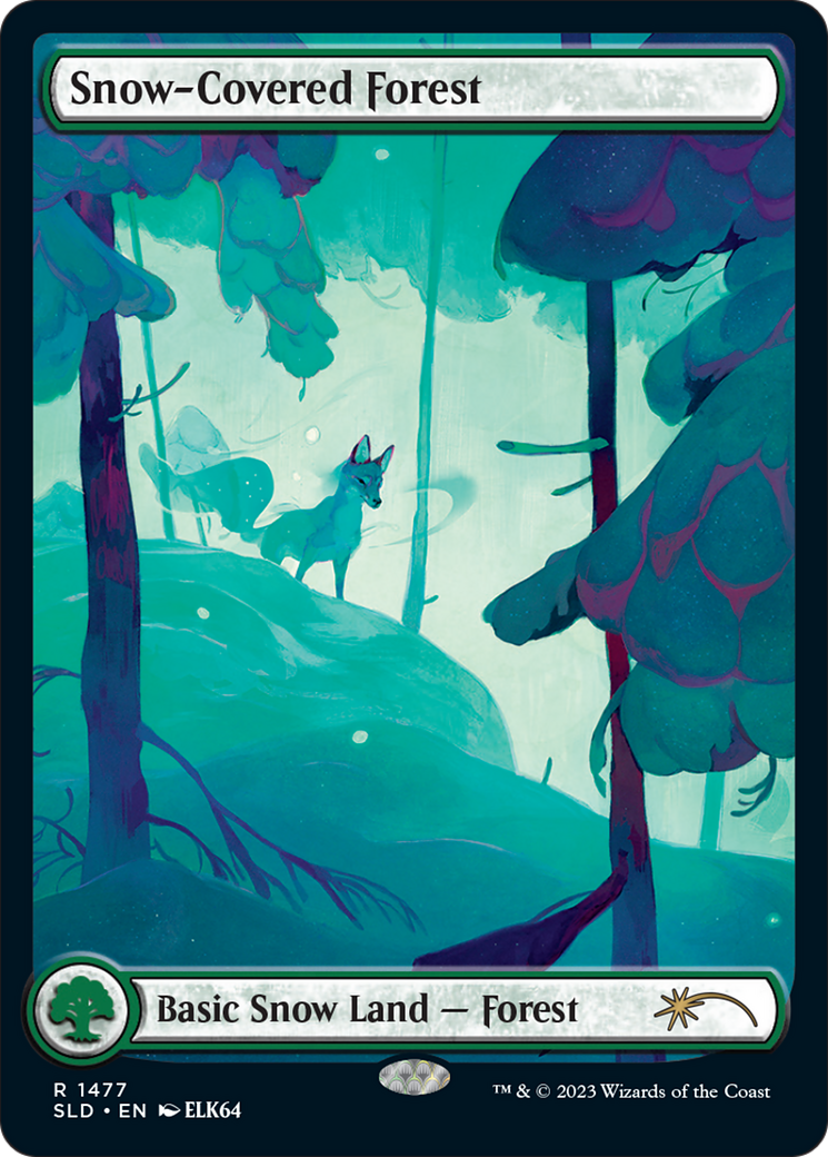 Snow-Covered Forest Card Image