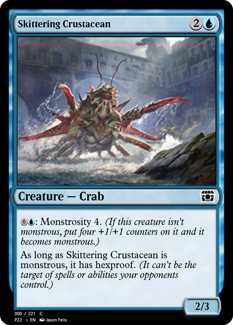 Skittering Crustacean Card Image