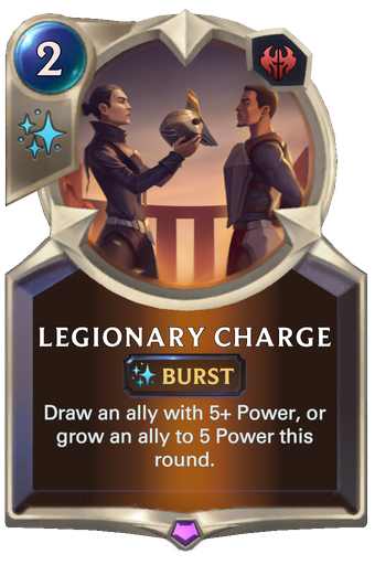 Legionary Charge Card Image