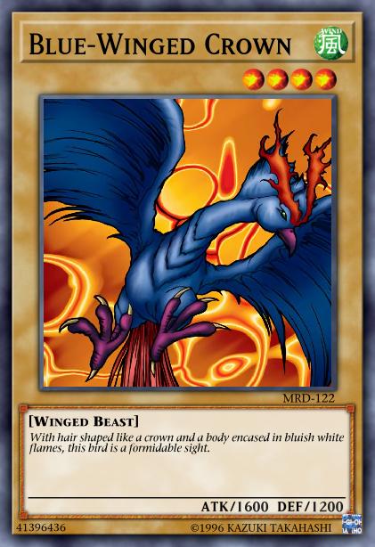 Blue-Winged Crown Card Image