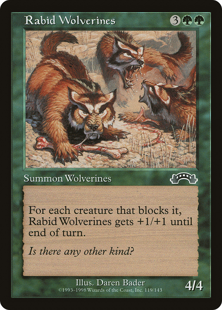 Rabid Wolverines Card Image