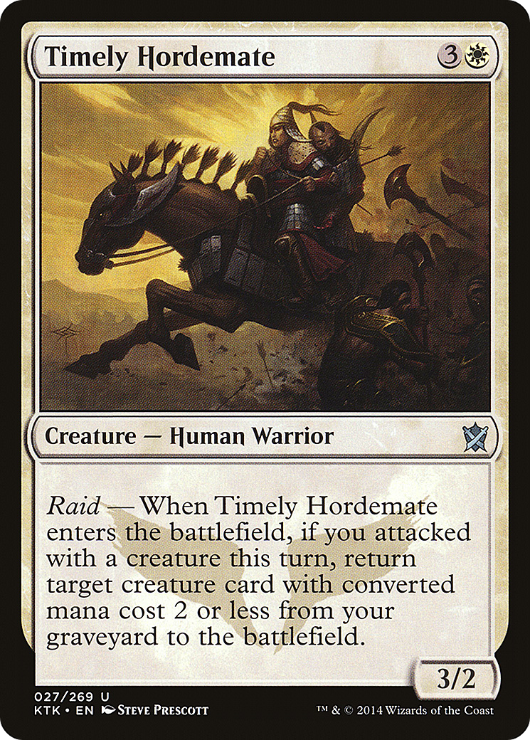 Timely Hordemate Card Image