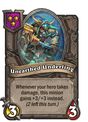 Unearthed Underling Card Image