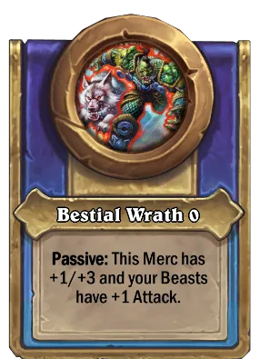 Bestial Wrath {0} Card Image