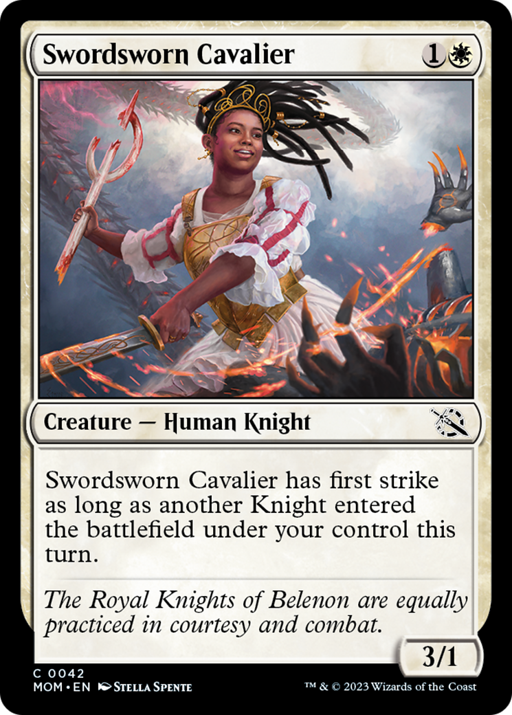 Swordsworn Cavalier Card Image