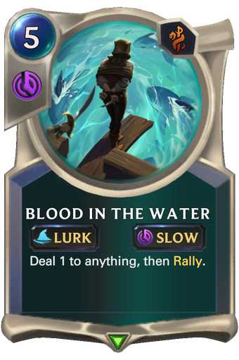 Blood in the Water Card Image