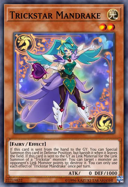 Trickstar Mandrake Yu Gi Oh Cards Out Of Games