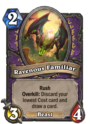 Ravenous Familiar Card Image