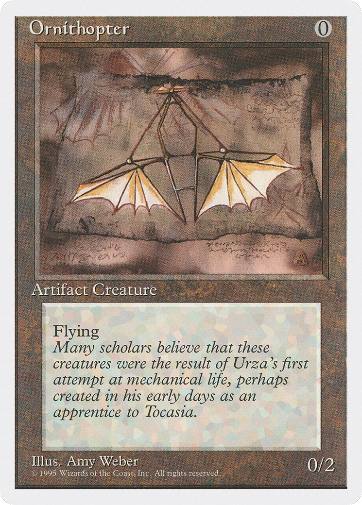 Ornithopter Card Image