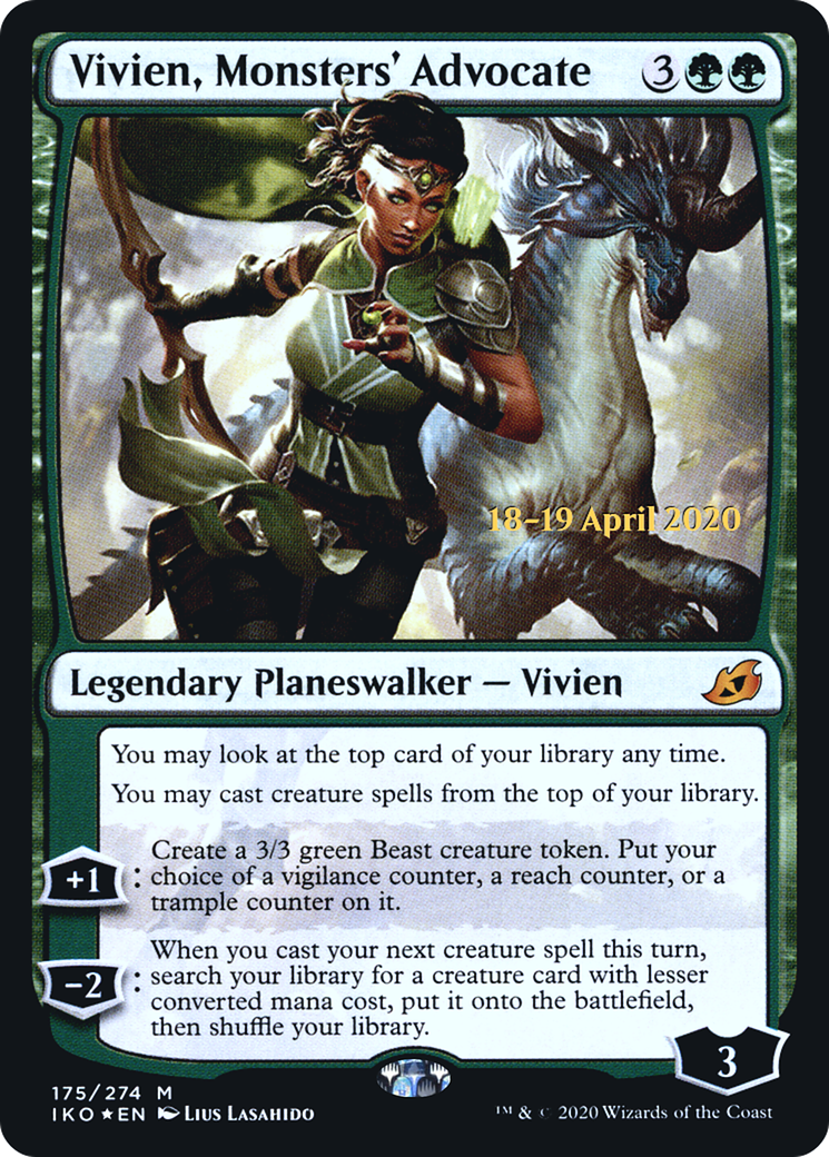Vivien, Monsters' Advocate Card Image