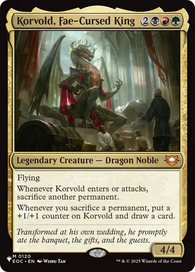Korvold, Fae-Cursed King Card Image