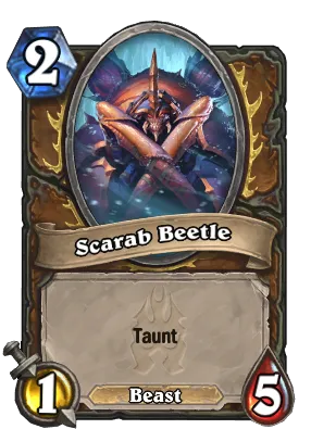 Scarab Beetle Card Image