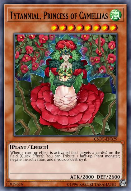 Tytannial, Princess of Camellias Card Image