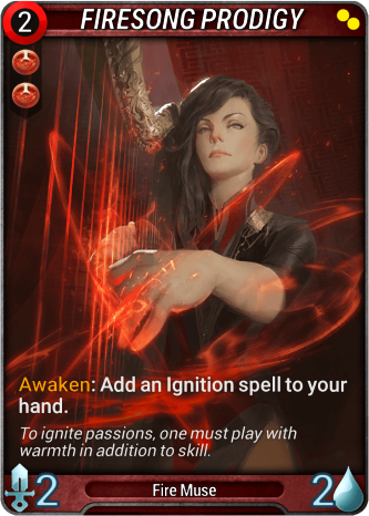Firesong Prodigy Card Image