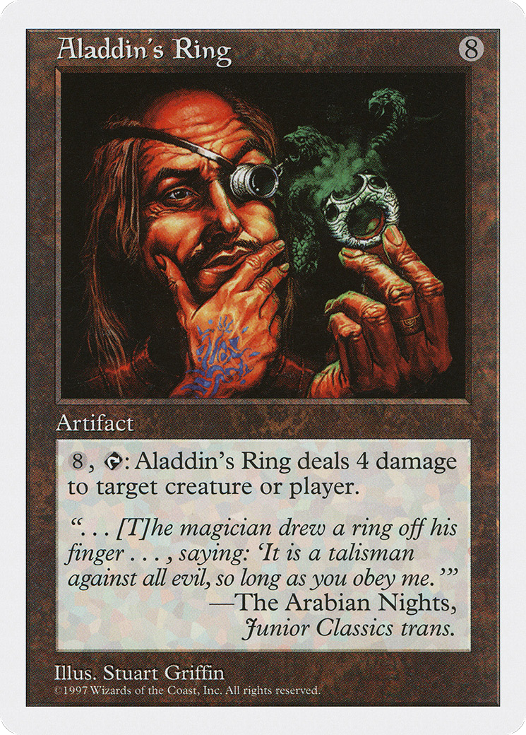 Aladdin's Ring Card Image