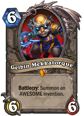 Gelbin Mekkatorque Card Image