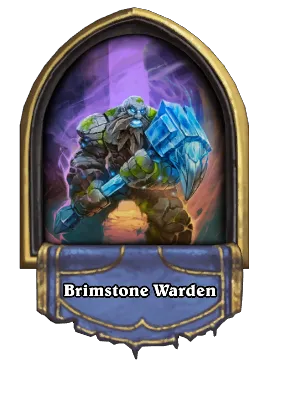 Brimstone Warden Card Image