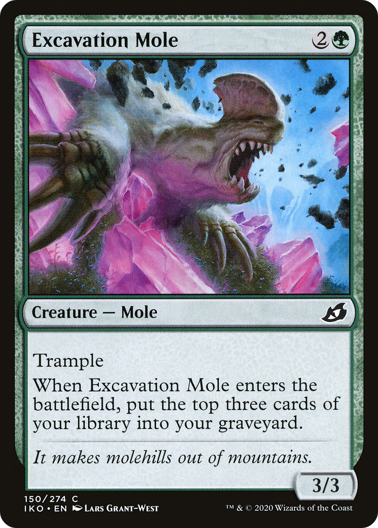 Excavation Mole Card Image
