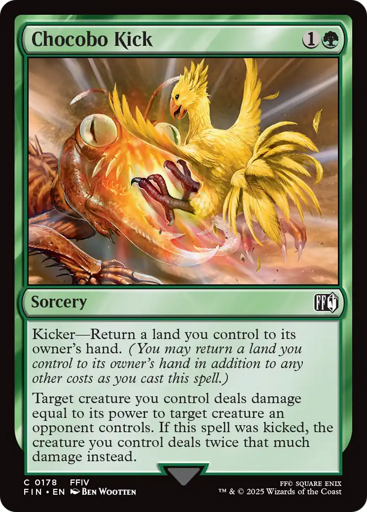 Chocobo Kick Card Image
