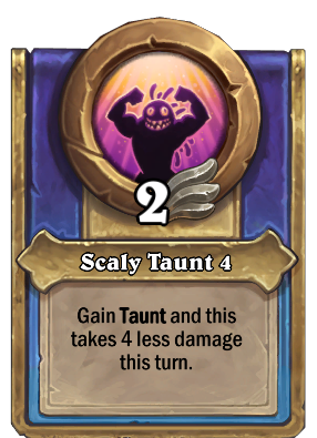 Scaly Taunt 4 Card Image