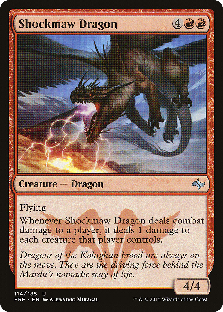 Shockmaw Dragon Card Image