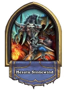 Hesutu Stonewind Card Image